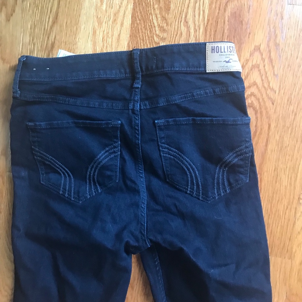 Hollister dark blue jeans